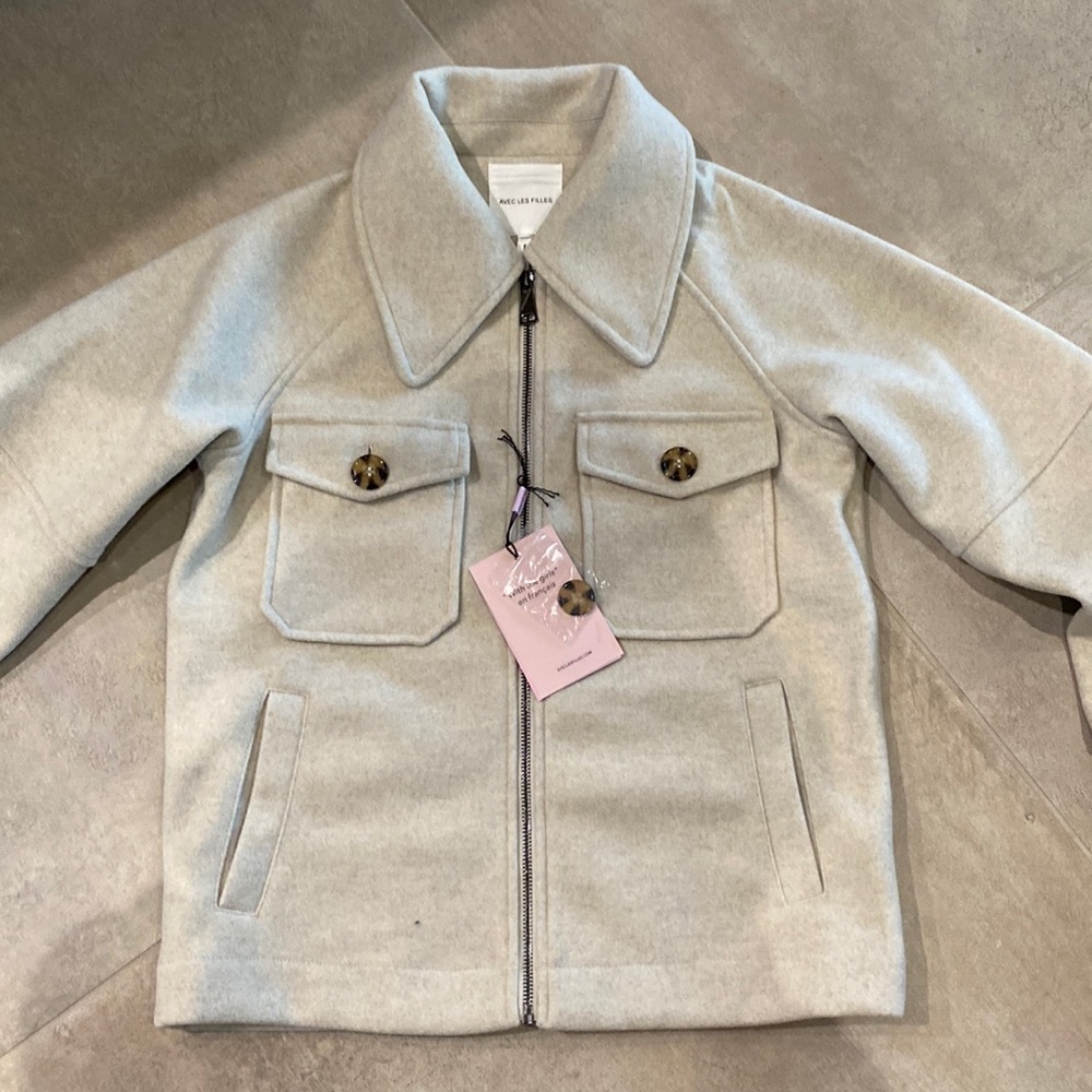 Avec Les Filles Wool jacket